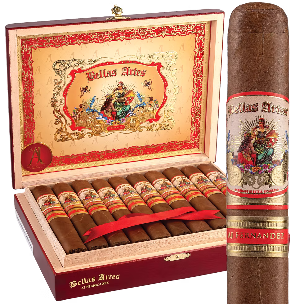 Bellas Artes Habano cigar box and single cigar